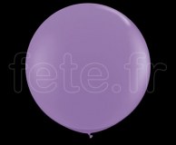 1 Ballon - Latex - Unis - Mat - Ø60cm LILAS