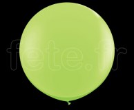 1 Ballon - Latex - Unis - Mat - Ø60cm PISTACHE