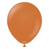 100 Ballons - Latex - Unis - Mat - Ø30cm KALISAN CARAMEL 