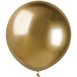 1 Ballon - Latex - Unis - NACRE - Ø60cm OR