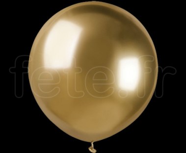 BALLON - Latex - Unis - CHROME ULTRA - Ø60cm 