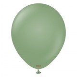 100 Ballons - Latex - Unis - Mat - Ø30cm KALISAN EUCALYPTUS 