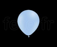 100 Ballons - Latex - Unis - Pastel - Ø10cm BLEU