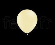 100 Ballons - Latex - Unis - Pastel - Ø10cm JAUNE