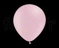 100 Ballons - Latex - Unis - Pastel - Ø30cm ROSE 
