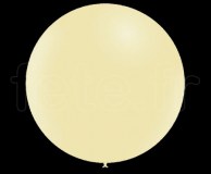 1 Ballon - Latex - Unis - Pastel - 60cm JAUNE