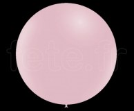 1 Ballon - Latex - Unis - Pastel - 60cm ROSE