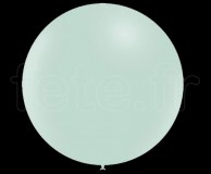 1 Ballon - Latex - Unis - Pastel - 80cm VERT