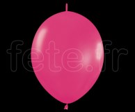 Ballon - Latex - LOL - Mat - Ø30cm FUSHIA