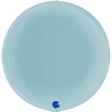 Ballon - Mylar - Sphérique - Miroir - Uni - Ø 40cm CIEL 