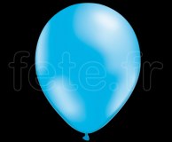 50 BALLONS - Latex - Unis - NACRE - Ø30cm CIEL 