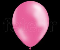 50 BALLONS - Latex - Unis - NACRE - Ø30cm ROSE 