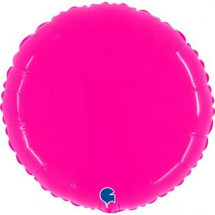 Ballon - Polymère - Rond - Brillant - Uni - 45cm 