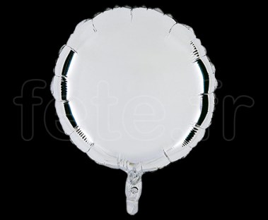 Ballon - Mylar - Rond - Brillant - Uni - 45cm