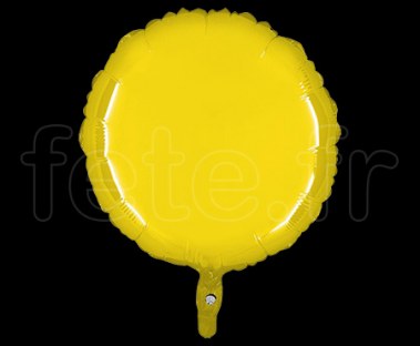 Ballon - Mylar - Rond - Brillant - Uni - 45cm