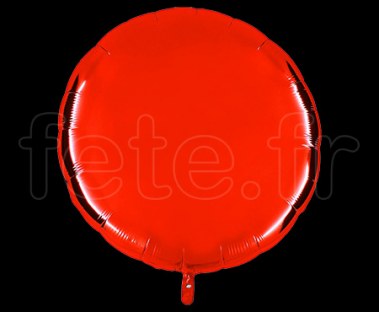 Ballon - Mylar - Rond - Brillant - Uni - 90cm