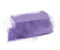 Plumes - Naturelles - Décoration - Table - 10/15cm - 30g VIOLET 